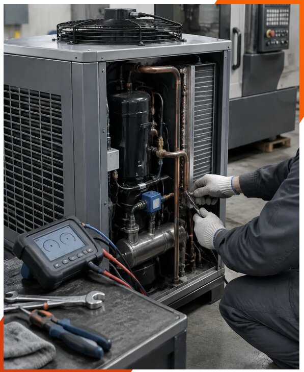 Ремонт чиллеров станков в Мценске от 8608 р. | ЮнионикРу